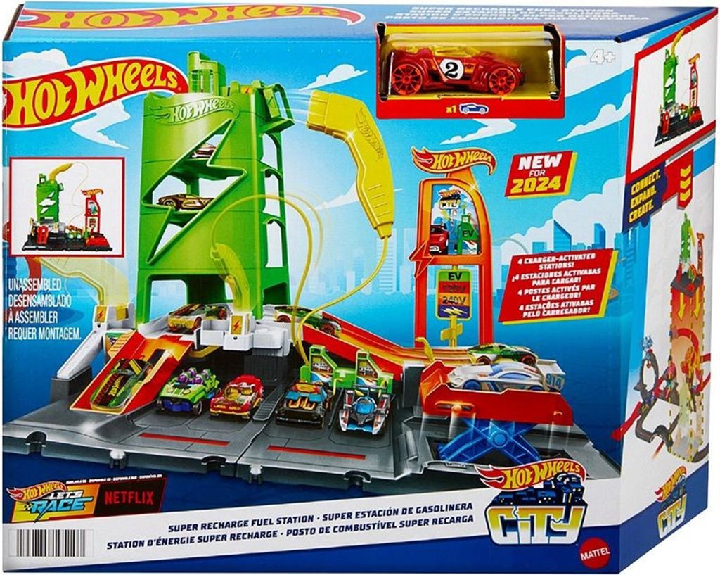 Hot Wheels City super nabíjacia stanica HTN79 Obrázok produktu 