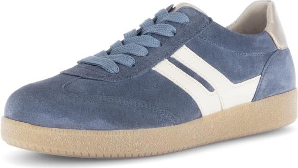 Gabor Fashion donna sneaker jeans blu-bianco, Colore:blu, Immagine del prodotto 