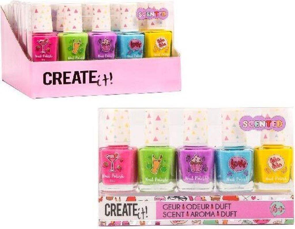 Create It! Duftnagellack 5er-Pack Disp. Produktbild 