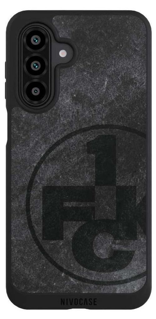 NIVOCASE Handyhülle für Samsung Galaxy A17 5G Hülle NIVOpure Case Schwarz 1. FC Kaiserslautern 1. FCK Beton
