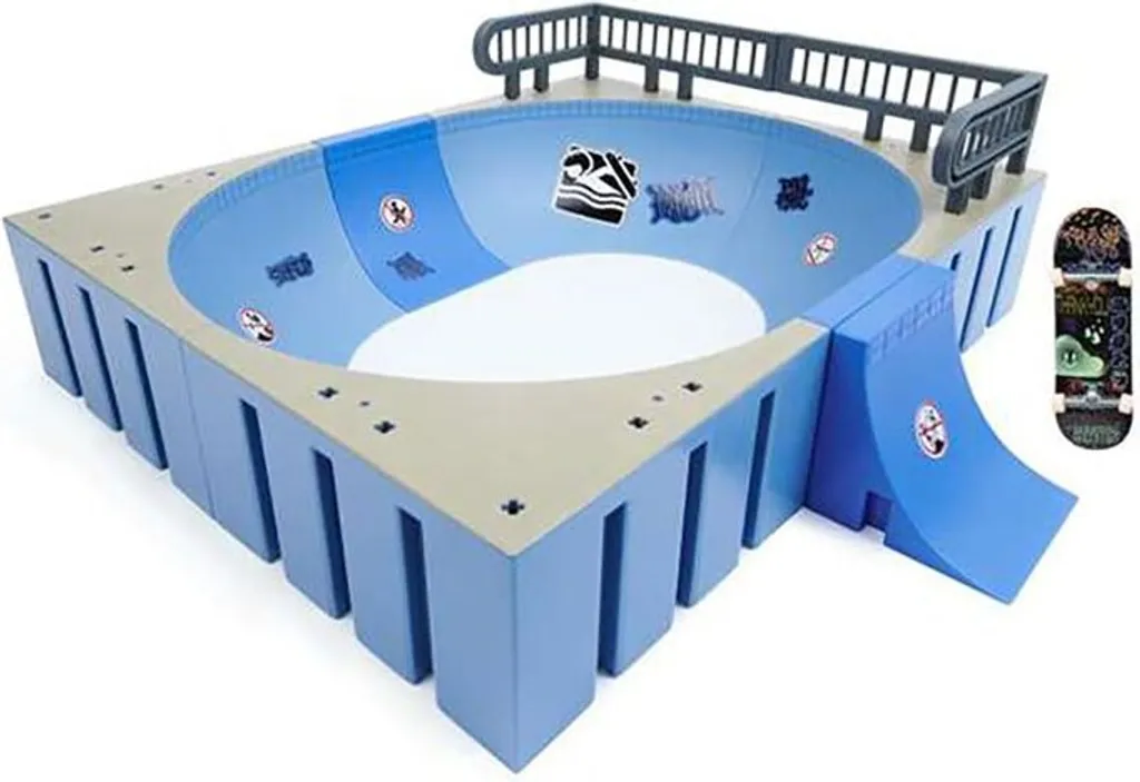 Tech Deck Mega Bowl X-Connect Rampe de Skate Park modulable pour Fingerboard - 11