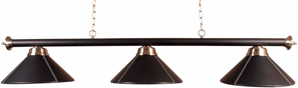Billardlampe Billard Lampe Leuchte Deluxe Kunstleder Produktbild 