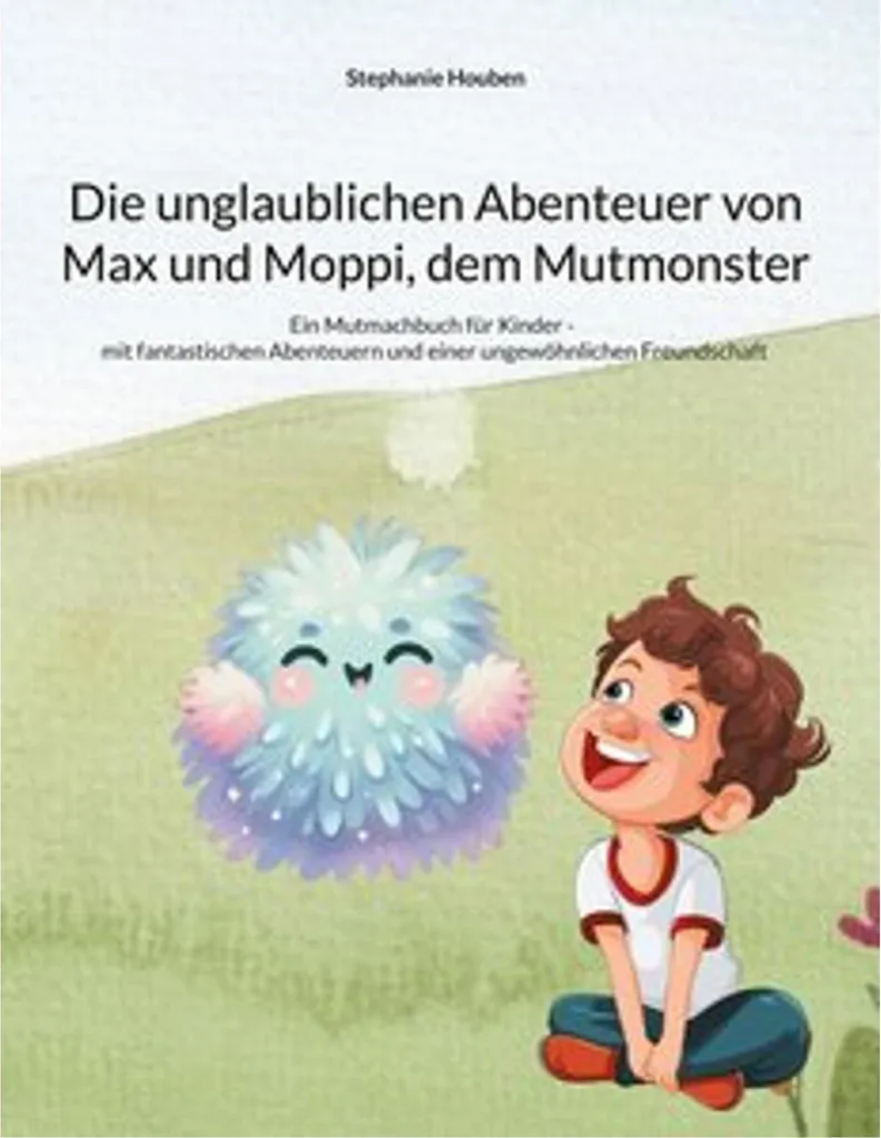 Livre illustré Max et Moppi : Histoire ludique sur le monstre Mutmonster