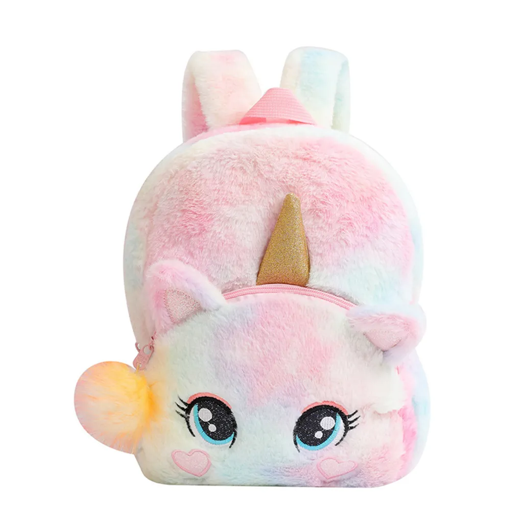 Einhorn-Rucksack Aus Vliesstoff Für Kinder - Süßer Drawstring-Beutel Für Unterwegs