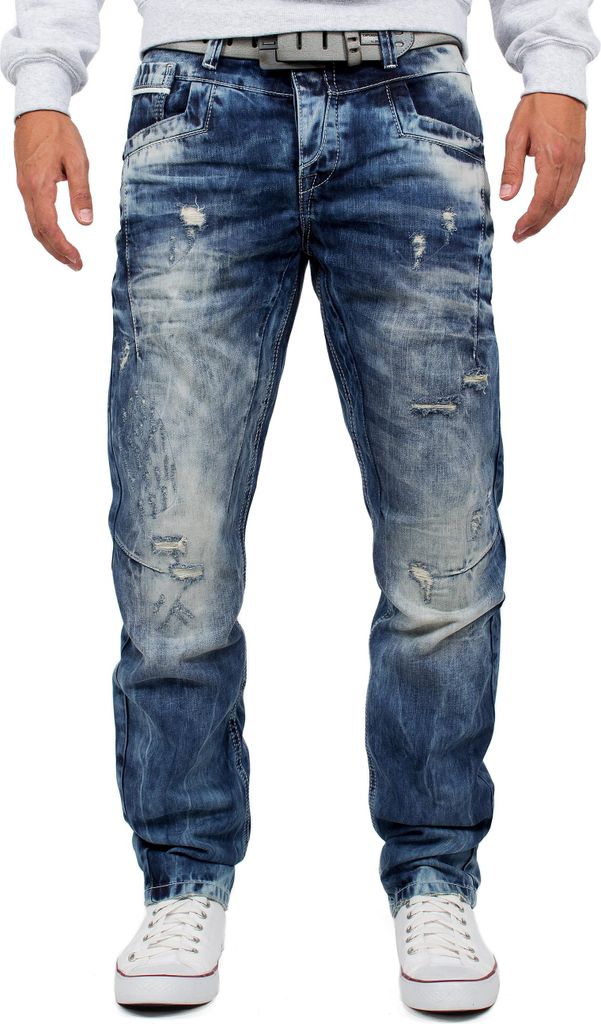 Cipo & Baxx Herren Jeans CD104 Blau W33/L32