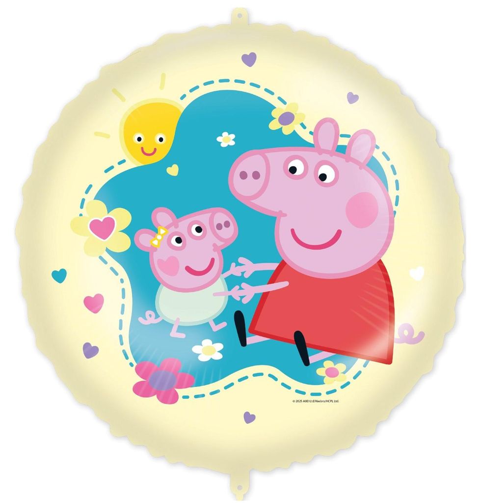 18"/Ø46cm Folienballon "Peppa Pig"