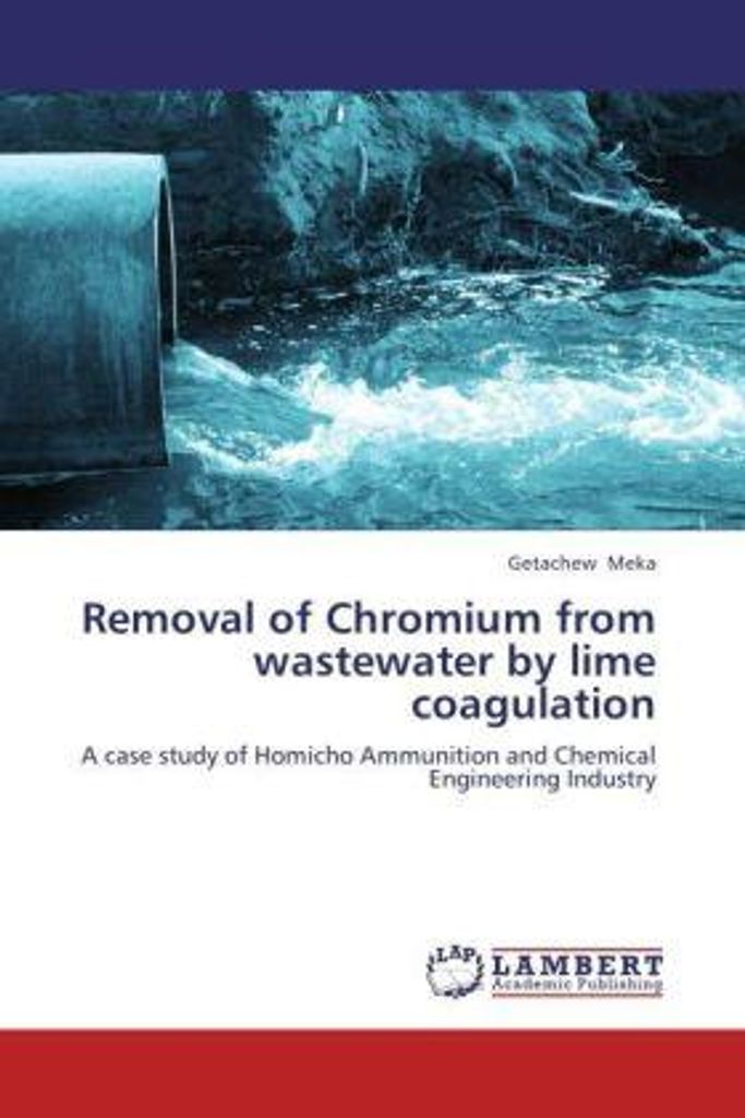 Meka, G: Removal of Chromium from wastewater by lime coagula