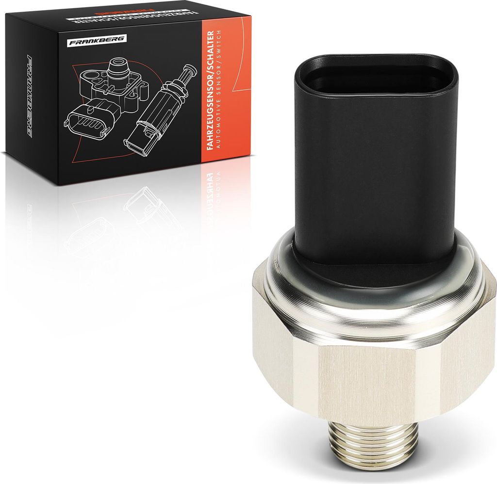 Frankberg 1x Sensor Kraftstoffdruck für Ford Focus CB1 C-Max Fiesta Galaxy Kuga Mondeo S-Max