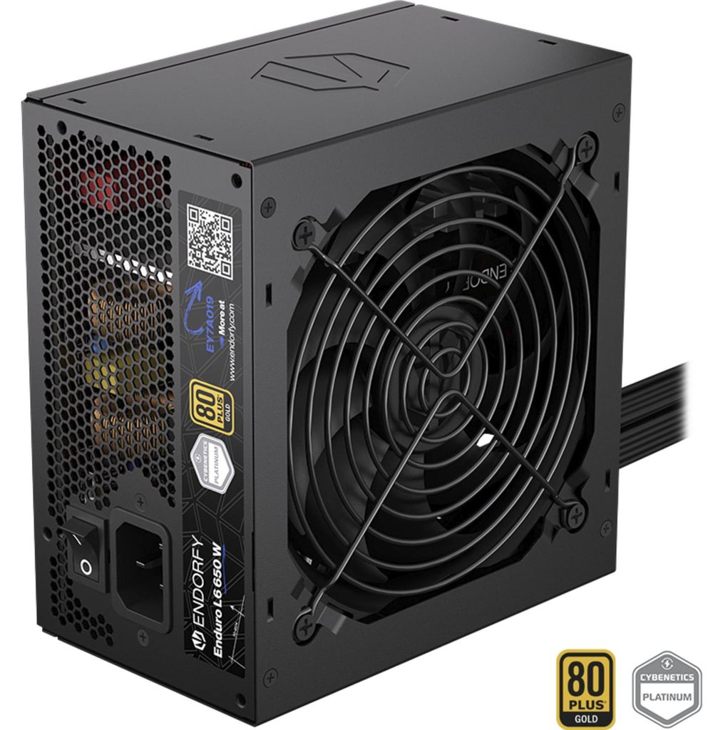 ENDORFY Enduro L6 650W, PC-Netzteil, (1x 12-Pin High Power GPU, 2x