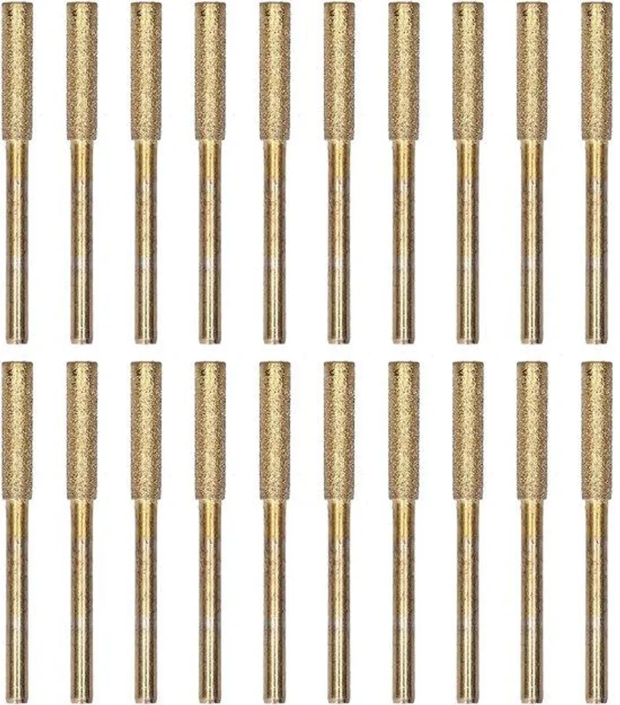 Affûteuse manuelle 4,8 mm pour chaîne dorée, lot de 20 limes en acier