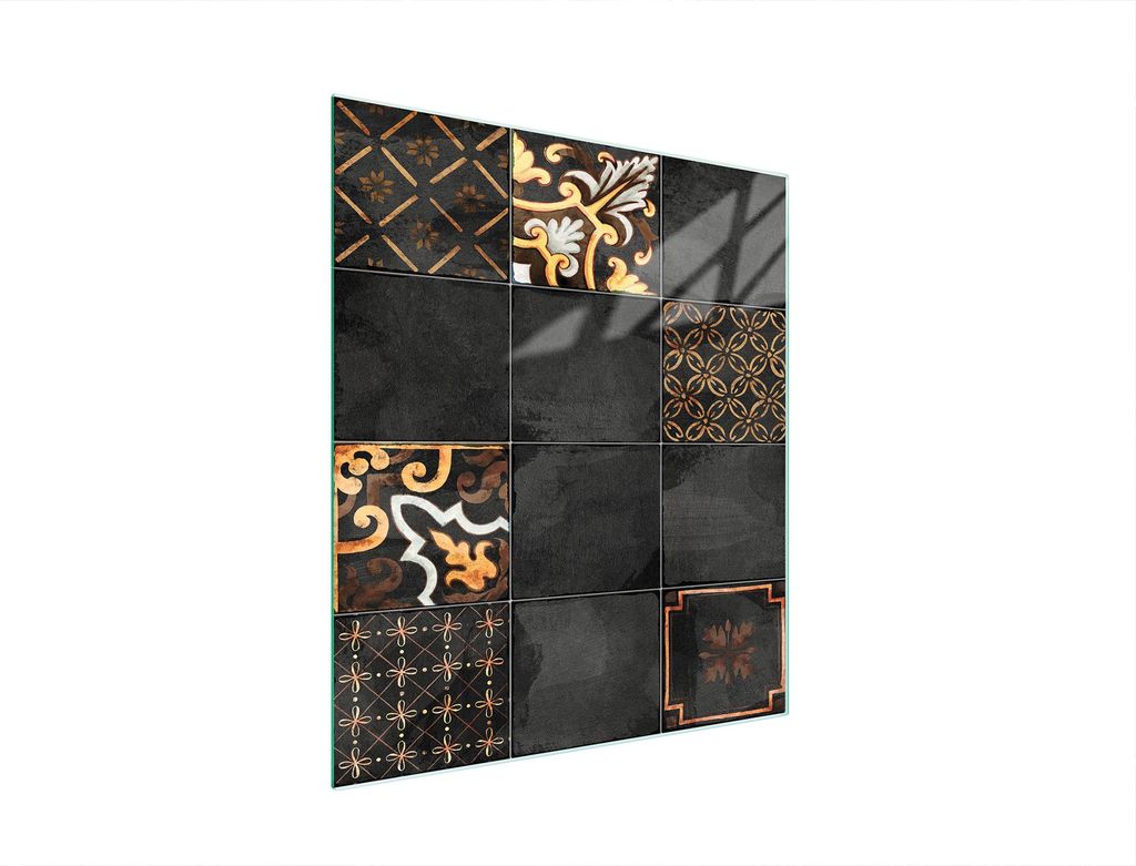 Glasschneidebrett 45x52 Mosaik