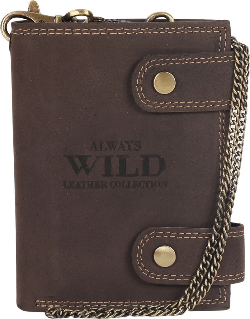 Always Wild Herrenleder Brieftasche gesichert durch Produktbild 