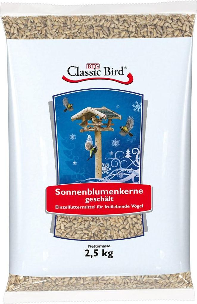 Classic Bird Sonnenblumenkerne geschält 2,5kg
