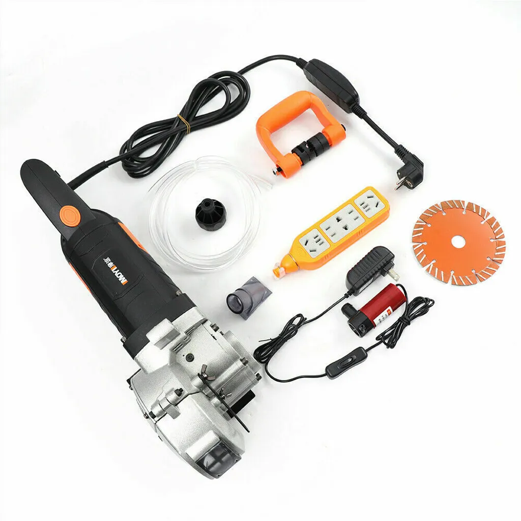 Fraiseuse murale électrique 4800W pour découpe de saignées de 42mm - 6