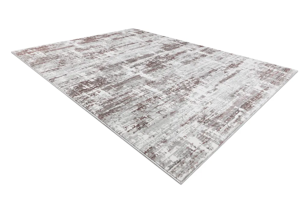 Tapis Abstrait 200x290 - Solution Moderne pour Salon Gris et Rose
