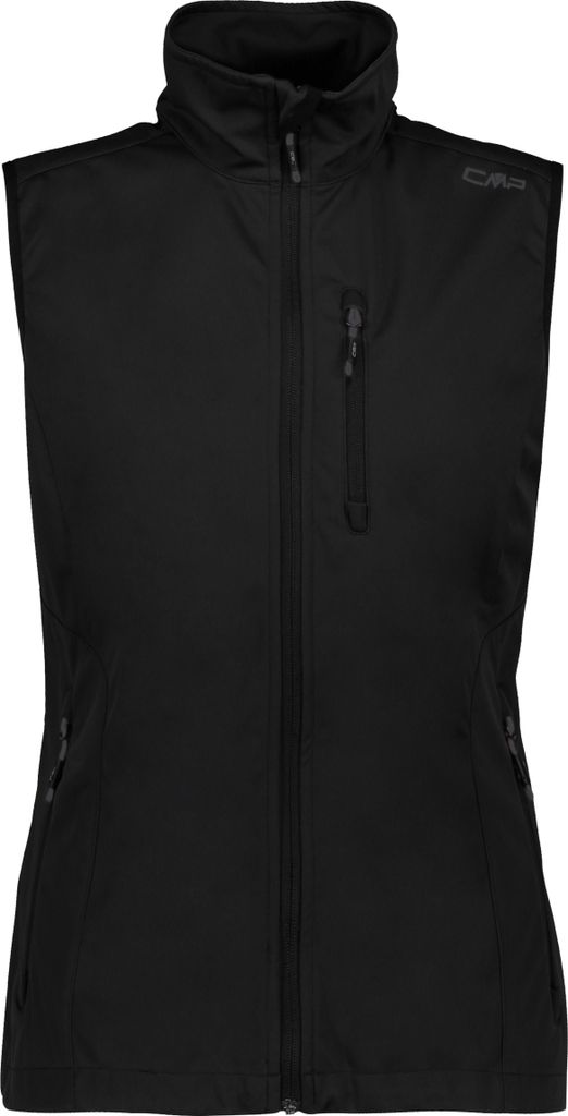 CMP VEST Damen Softshellweste ärmellos Outdoorweste nero NEU 36
