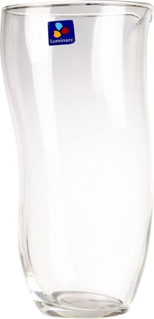 1 Liter LUMINARC Curl Glas Krug Krug Saft Wasser Gläser Drink Karaffe Milch