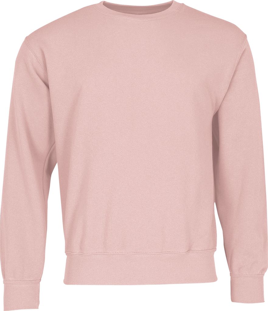 Classic Set-In Sweat ,Farbe: powder rose + GRATIS MyShirt Stoffbeutel ,Größe: XL