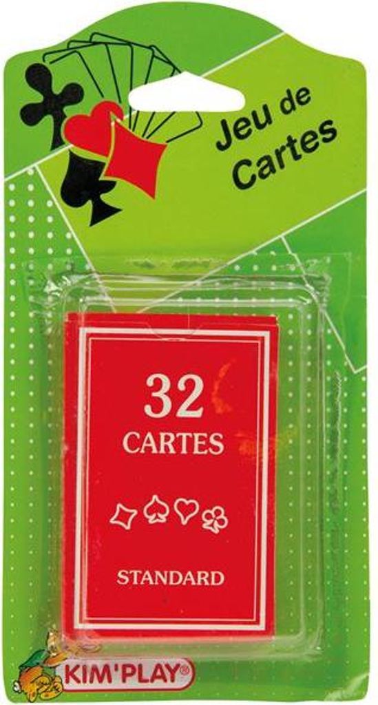 jeu de belote 32 cartes - kim