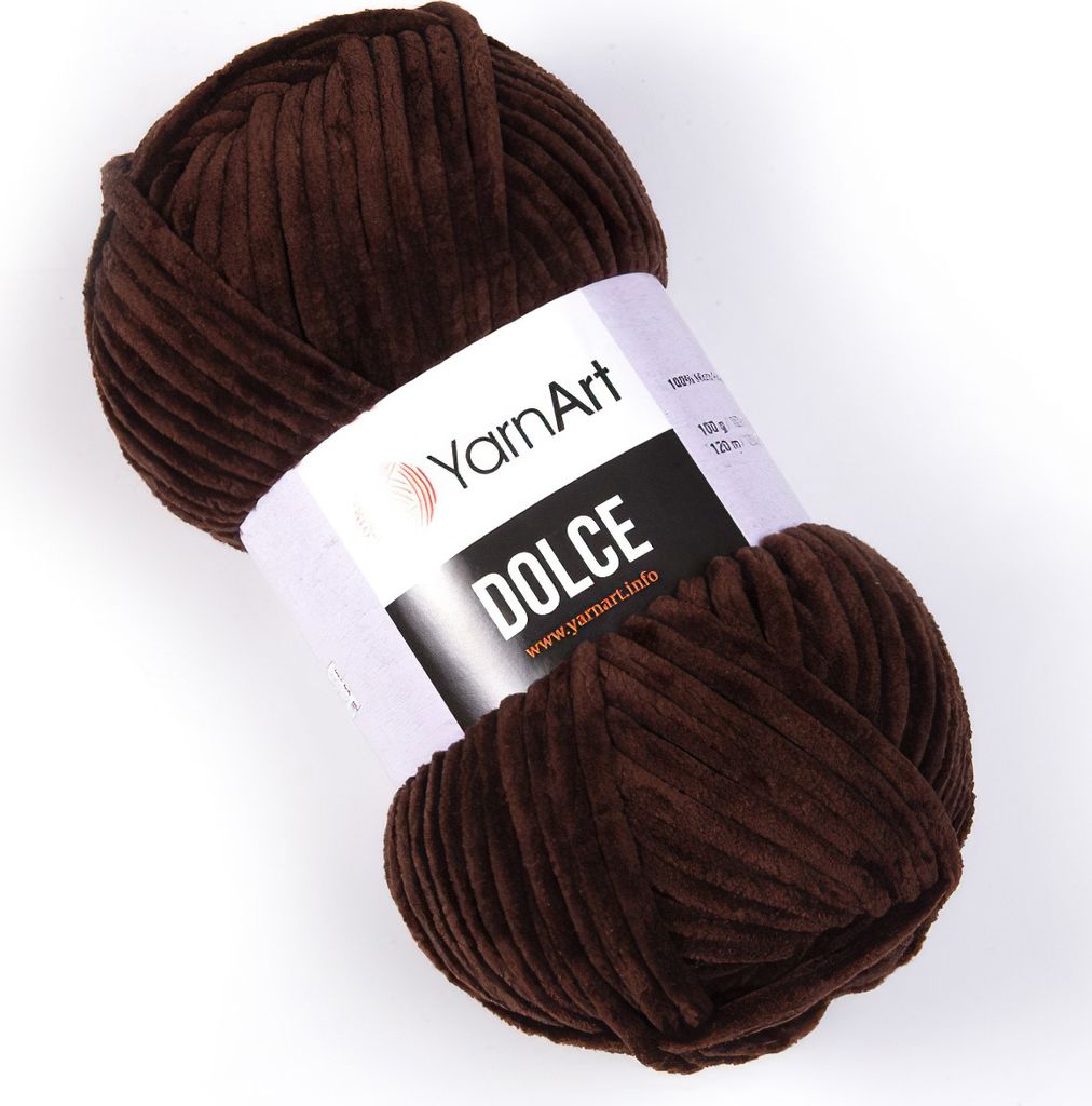 YarnArt Dolce 775 dunkelbraun Produktbild