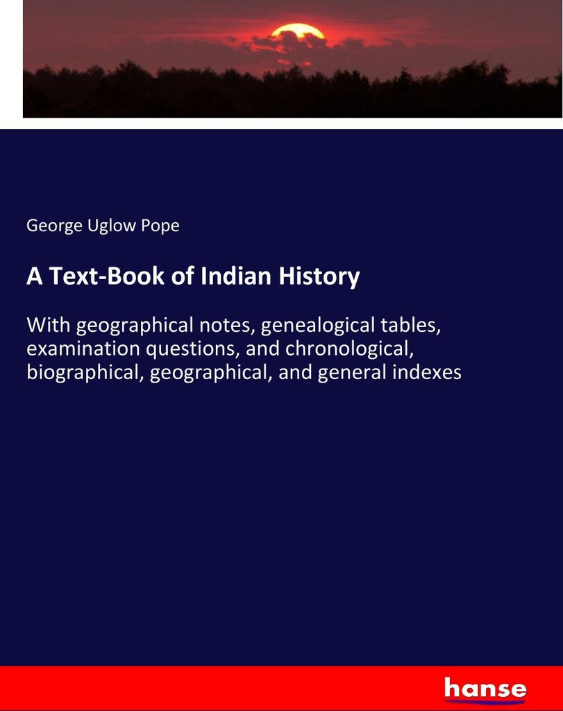 A Text-Book of Indian History