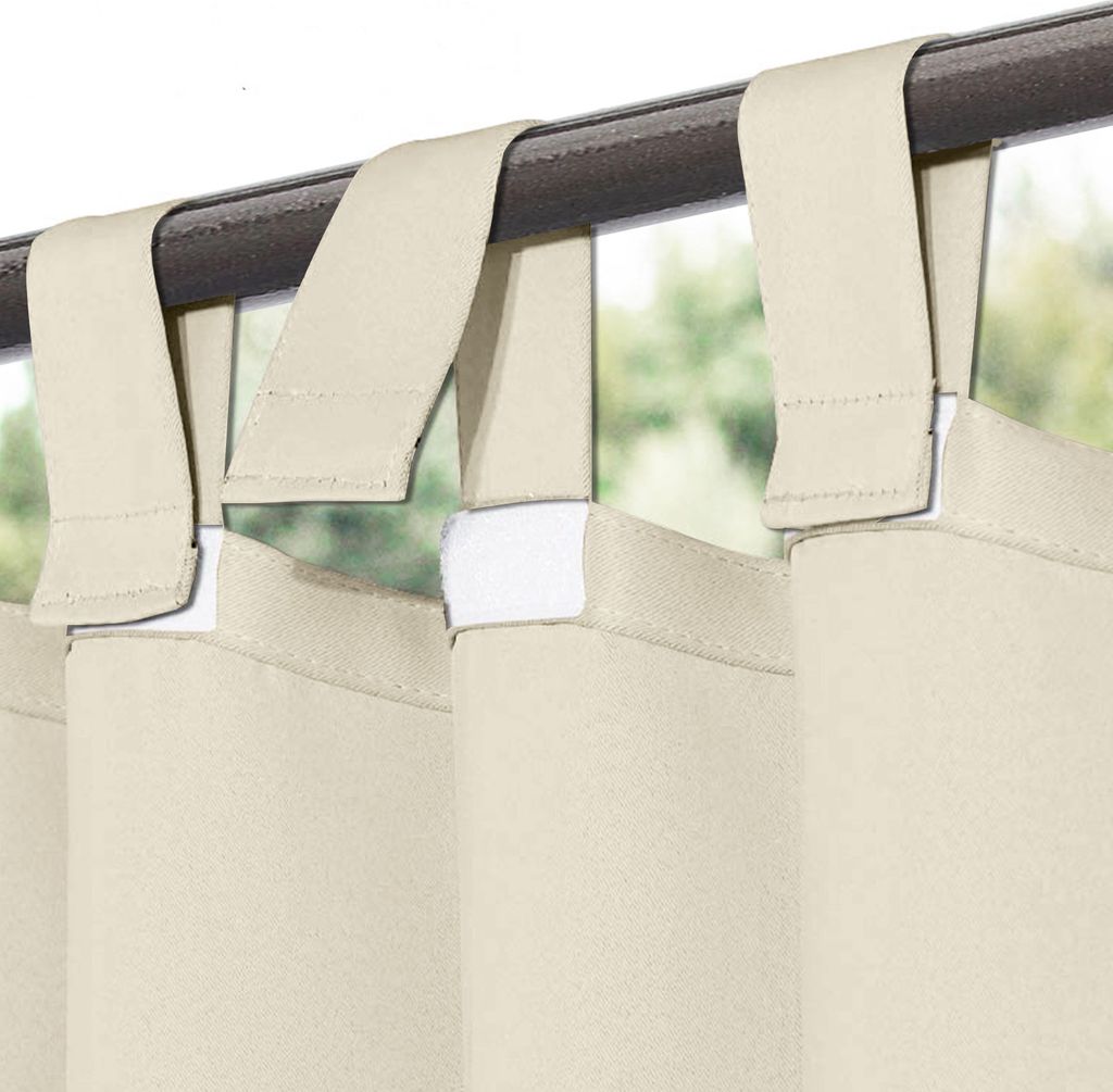 Vorhang Wasserdicht Blickdicht Gardine Sonnenschutz Outdoor Produktbild 2