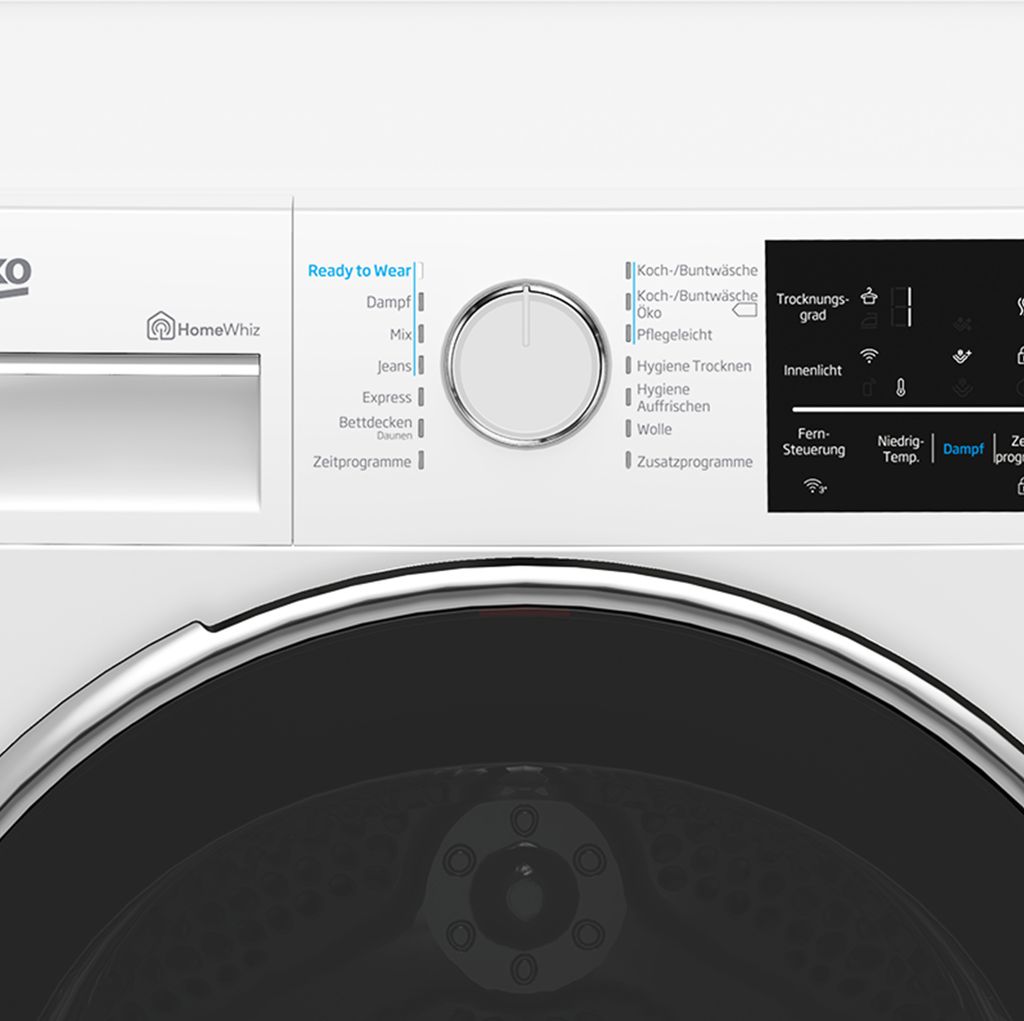 Trockner Wärmepumpentrockner HomeWhiz Ap Bluetooth + WiFi Produktbild 5