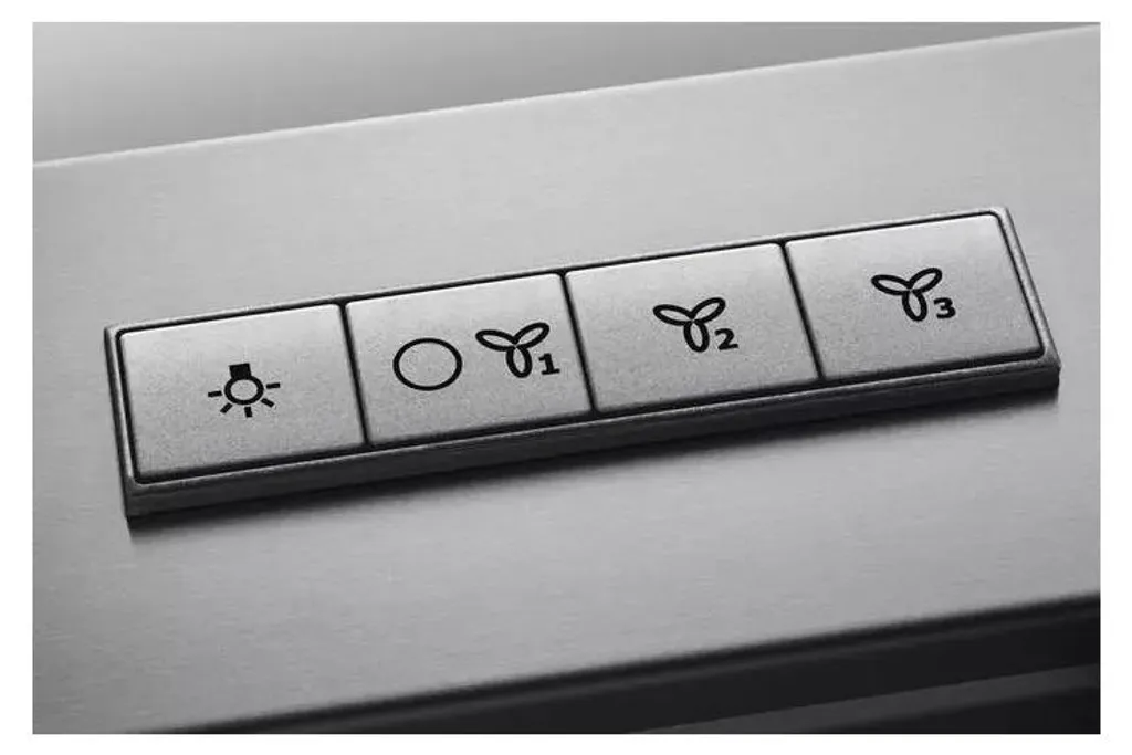 Hotte murale noire 90 cm Electrolux pour grande cuisine ouverte