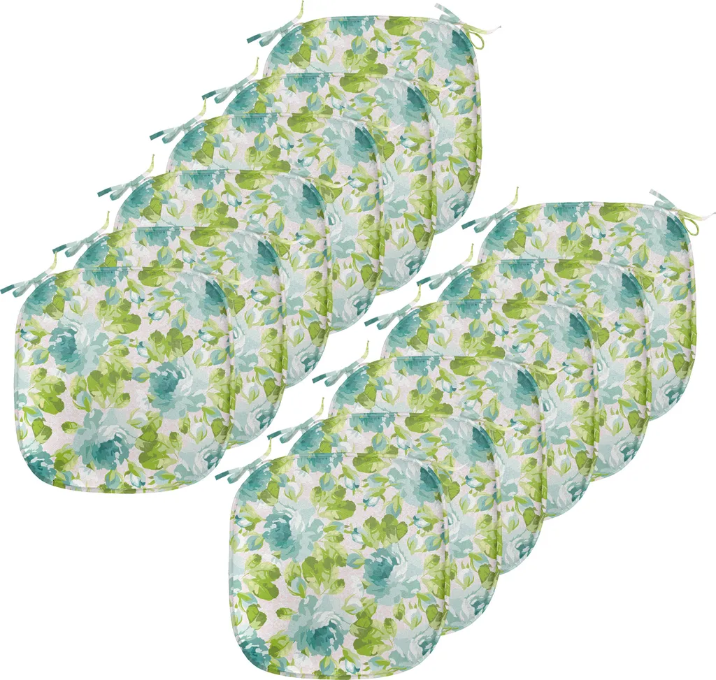 Cuscini Sedie da Giardino Impermeabili 12pz | Tropical Garden 40x40