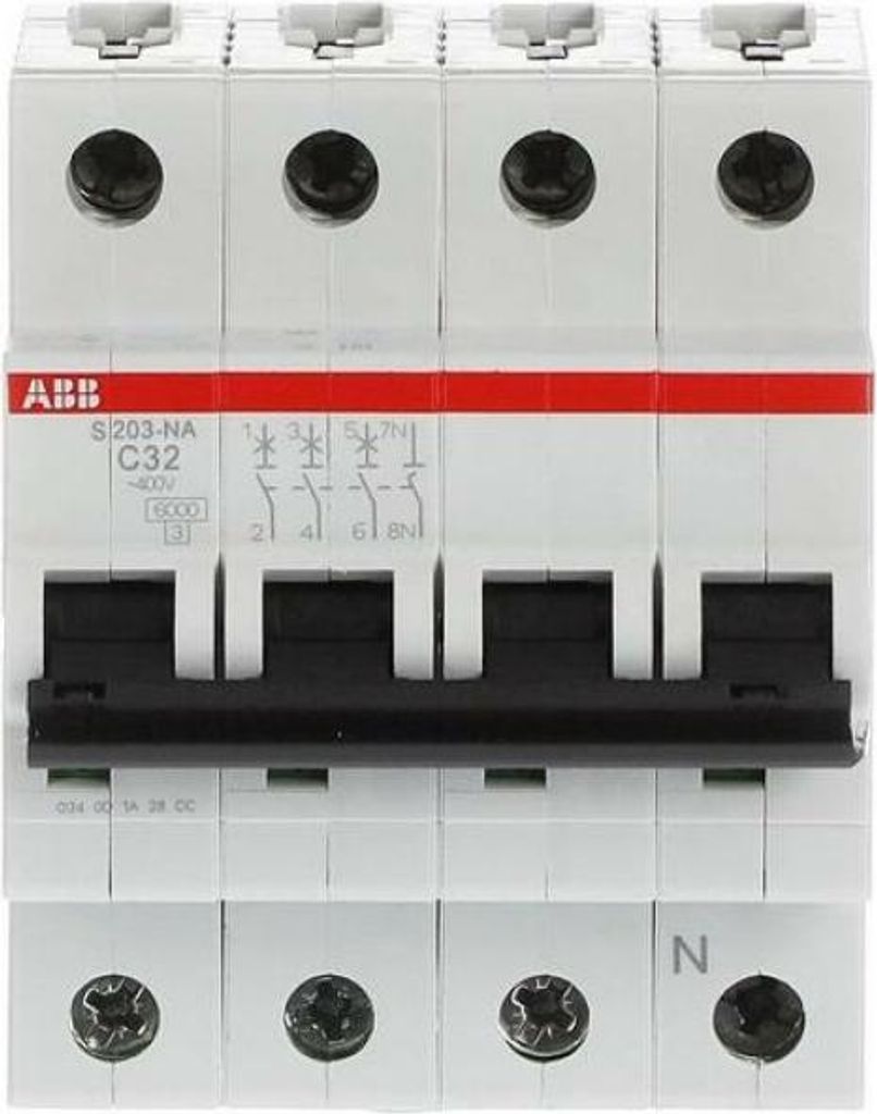 Contatto Stotz S203-C32NA , Interruttore automatico Immagine del prodotto 
