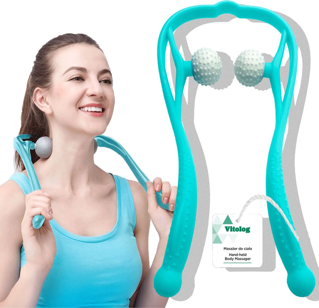 Vitolog Masażer z Kulkami do Pleców Nóg Karku Ciała Shiatsu Zdjęcie produktu 