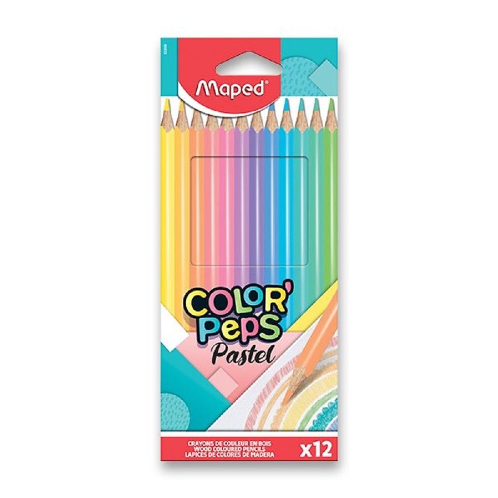 Maped 832069 Matita colorata triangolare Maped COLOR'PEPS Immagine del prodotto 