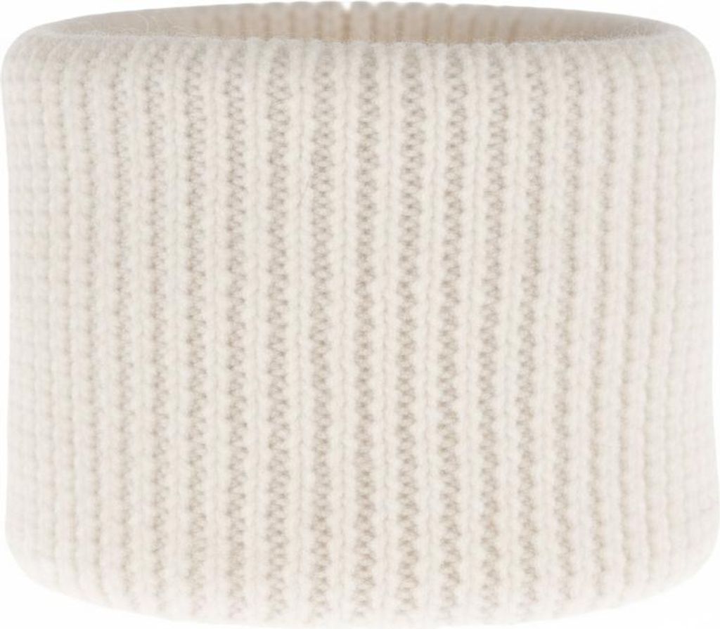 Mädchen Winter-Schlauchschal – 100% Extra Feine Wolle Vanilla Weiß Unisize Maxte