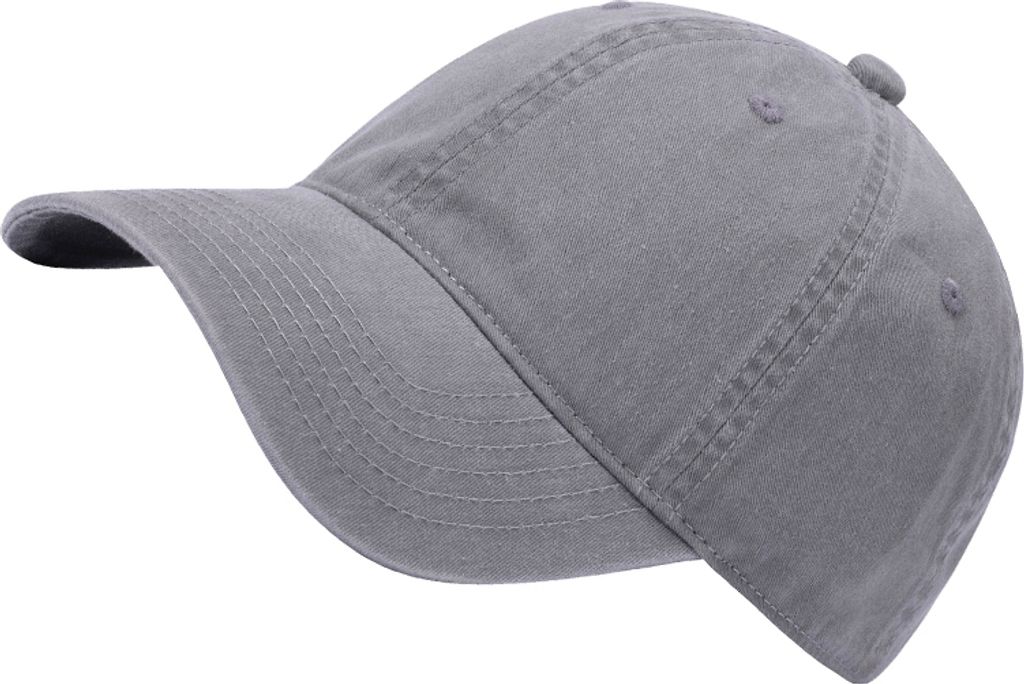 INF Klassische graue Baseballkappe - Verstellbare Passform für Komfort