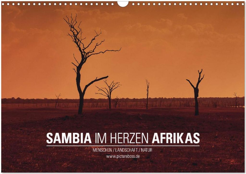 SAMBIA IM HERZEN AFRIKAS (Wandkalender 2026 DIN A3 quer), CALVENDO Monatskalender