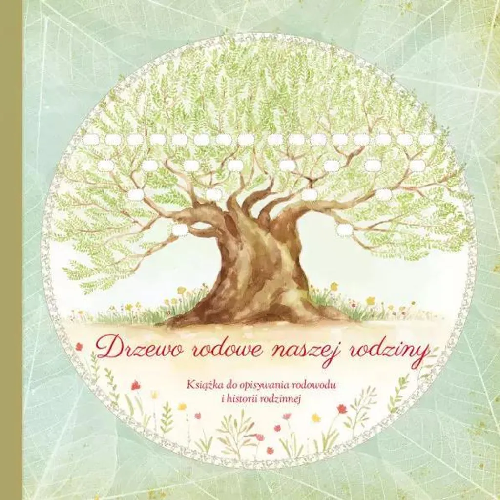 Arbre généalogique de Monika Koprivova livre en polonais album 30cm