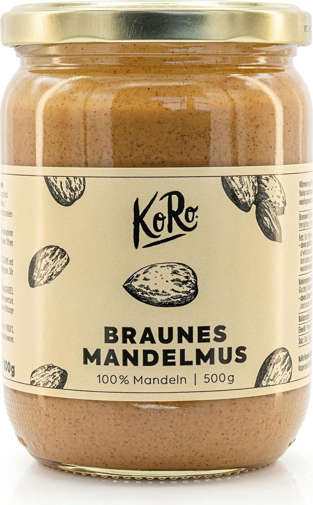 KoRo | Braunes Mandelmus 500 g Produktbild 