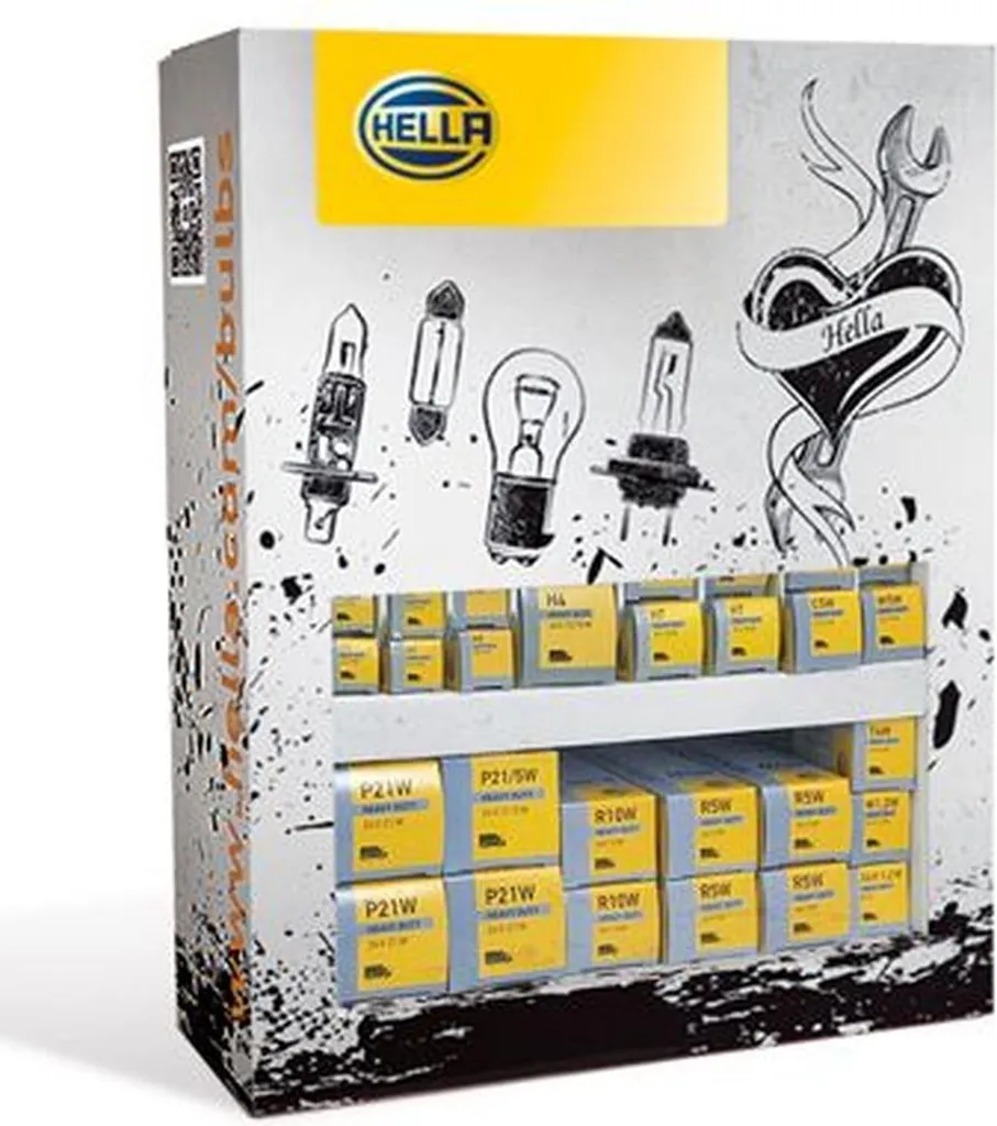 Ampoules HELLA 24V Halogène Haute Résistance pour Massey Ferguson 24V