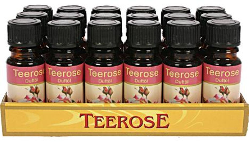 ELINA Duftöl Teerose 10ml in Glasflasche Produktbild 