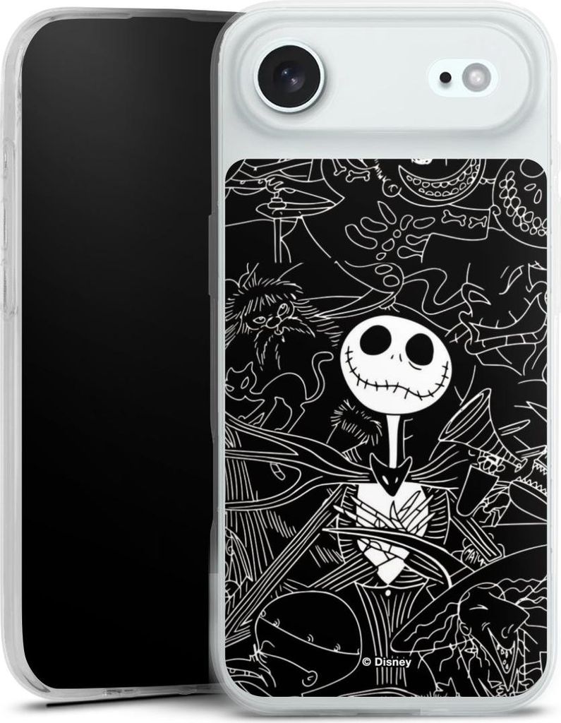 DeinDesign Slim Hülle für Apple iPhone Air Silikon Case Ultra Dünn Handyhülle Disney Halloween Nightmare Before Christmas