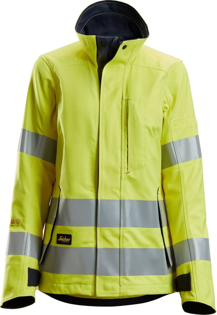 Snickers Damen ProtecWork Hi-Vis Arbeitsjacke, Kl. 2, EN Produktbild 
