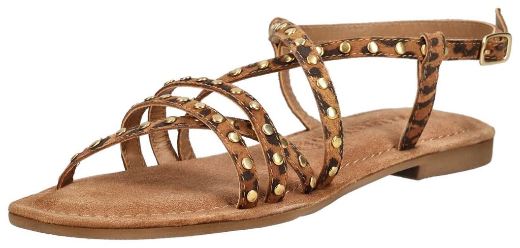 Lazamani Sandalen Sandalen Leder/Textil