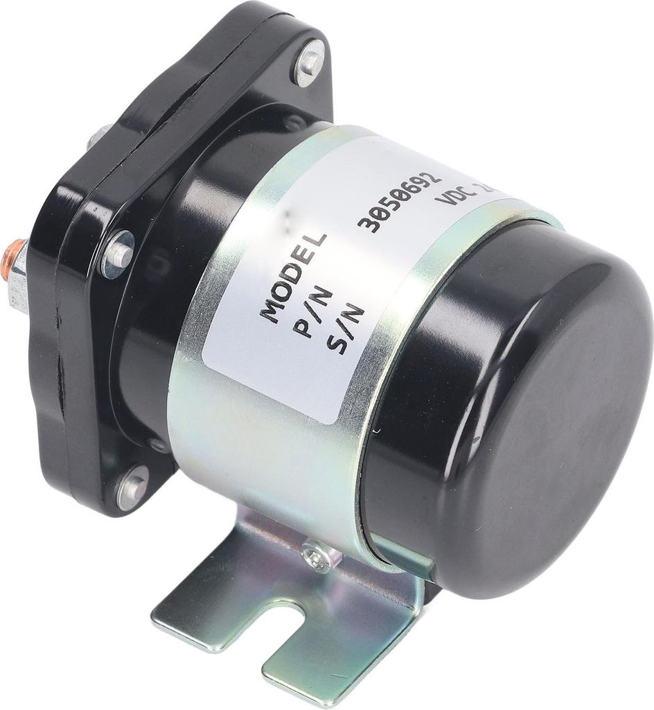 200A 24V DC Relais, Messingspule, ABS-Gehäuse, Hochstrom-Kfz-Relaisschalter für industrielle Steuerung und Automobilelektronik