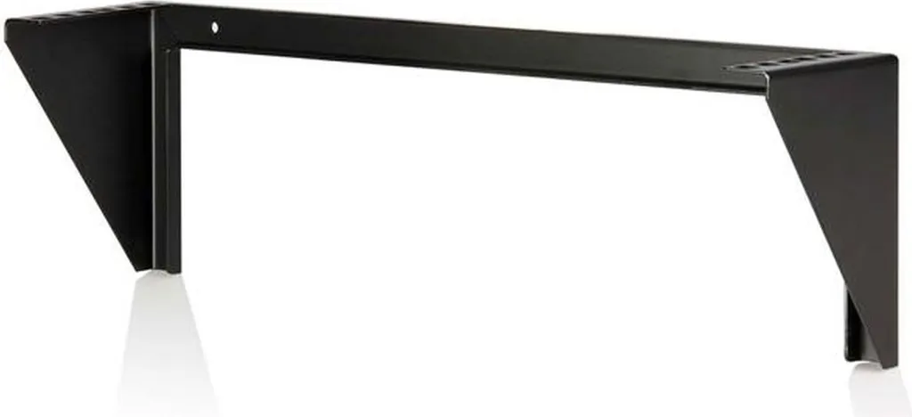 Support Mural pour Serveur 2U 19" Rack de Brassage en Acier Noir Robuste