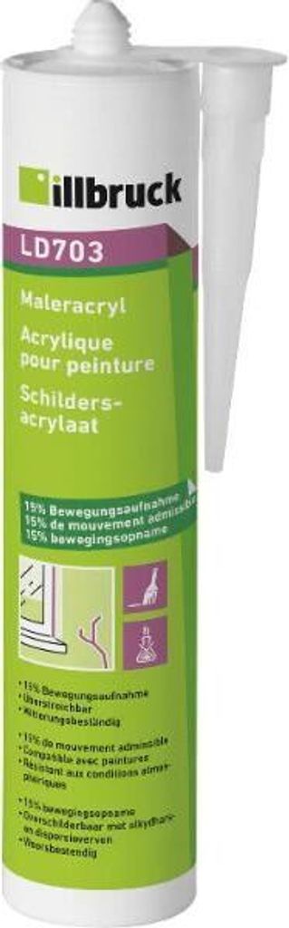 ILLBRUCK Maler-Acryl LD703 15% 310ml, grau