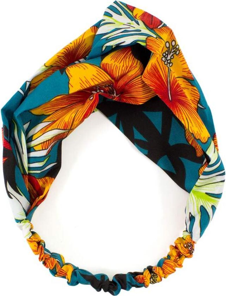 Oblique Unique Haarband Stirnband Blumen Motiv Haarschmuck Produktbild 