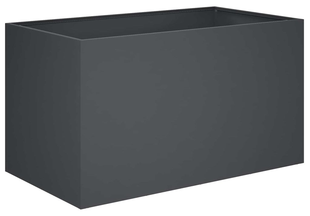 vidaXL Jardinière d'extérieur, anthracite, 100 x 50 x 50 cm Image du produit 