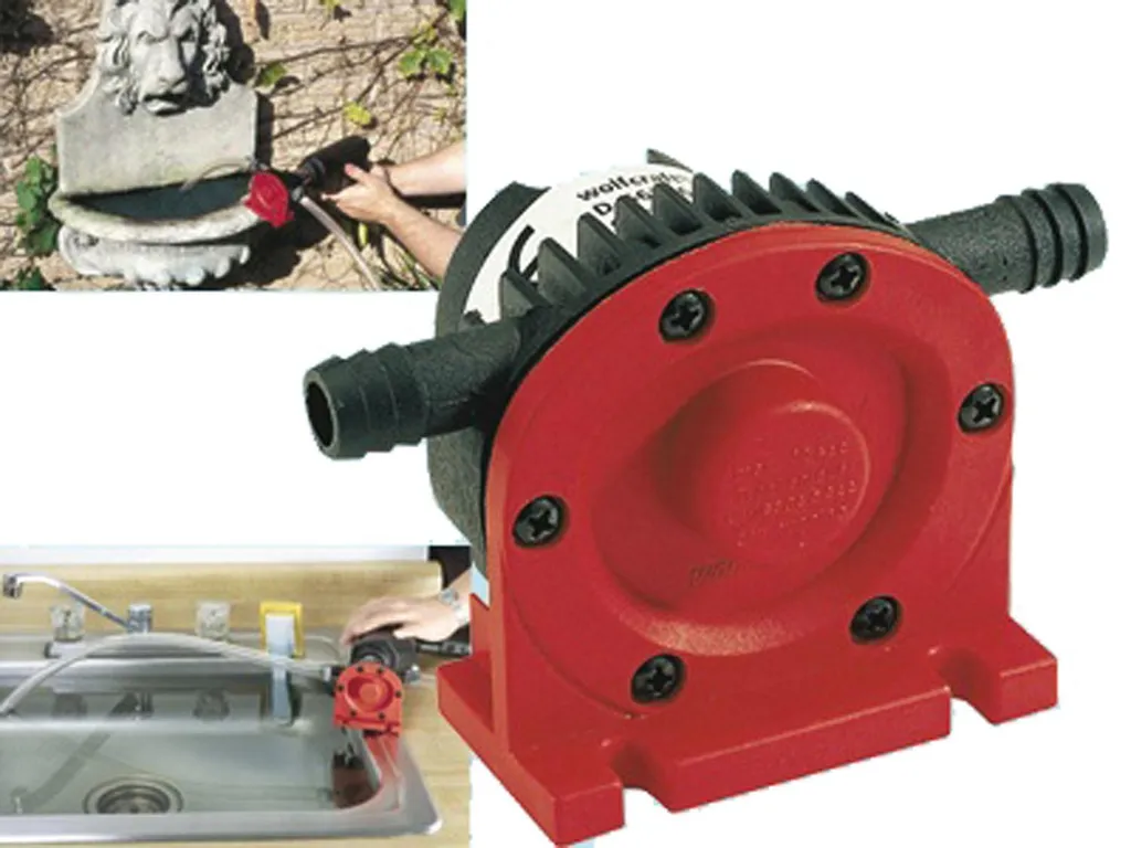 Pompe pour perceuse idéale vidage aquarium piscine et récupérateur