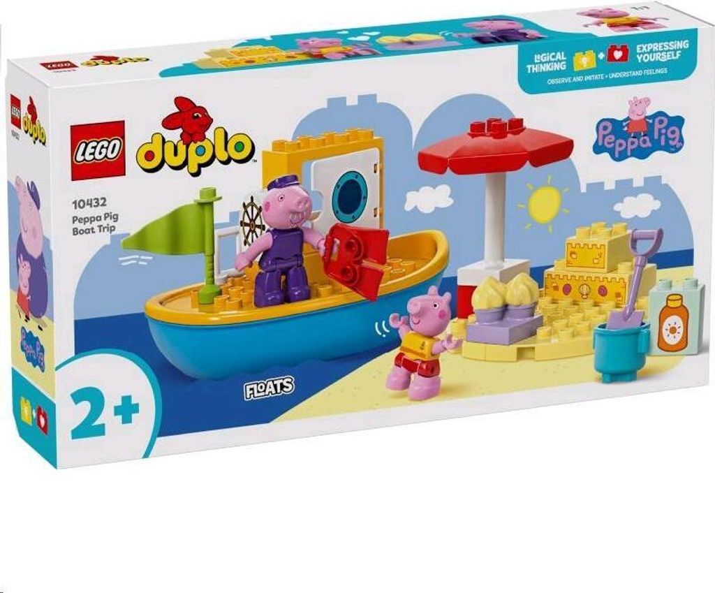 LEGO DUPLO Peppův výlet na lodi: hrací sada s lodí na Obrázek produktu 