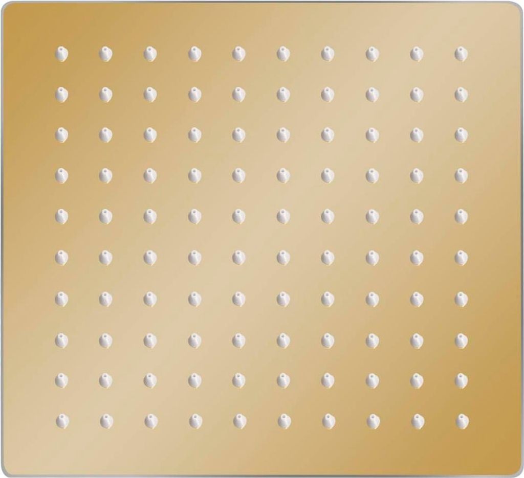 vidaXL Dešťová sprcha z nerezové oceli 20x20 cm čtvercová Obrázek produktu 